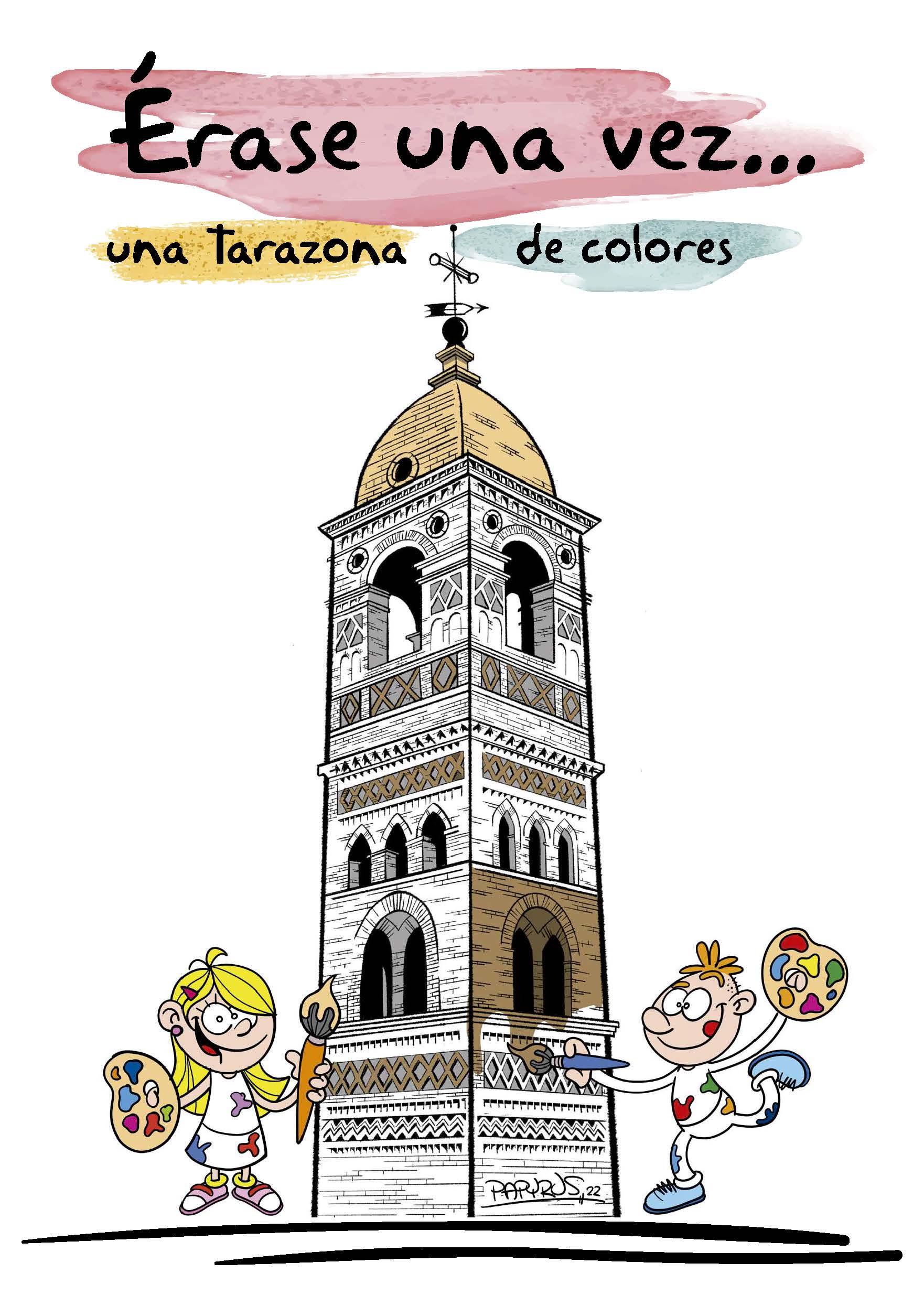 Cuaderno para colorear los Monumentos de Tarazona