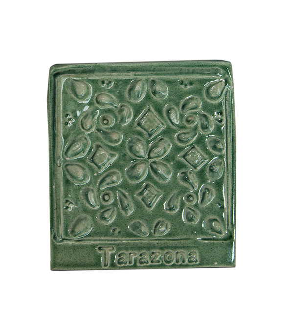 Imán verde cerámica